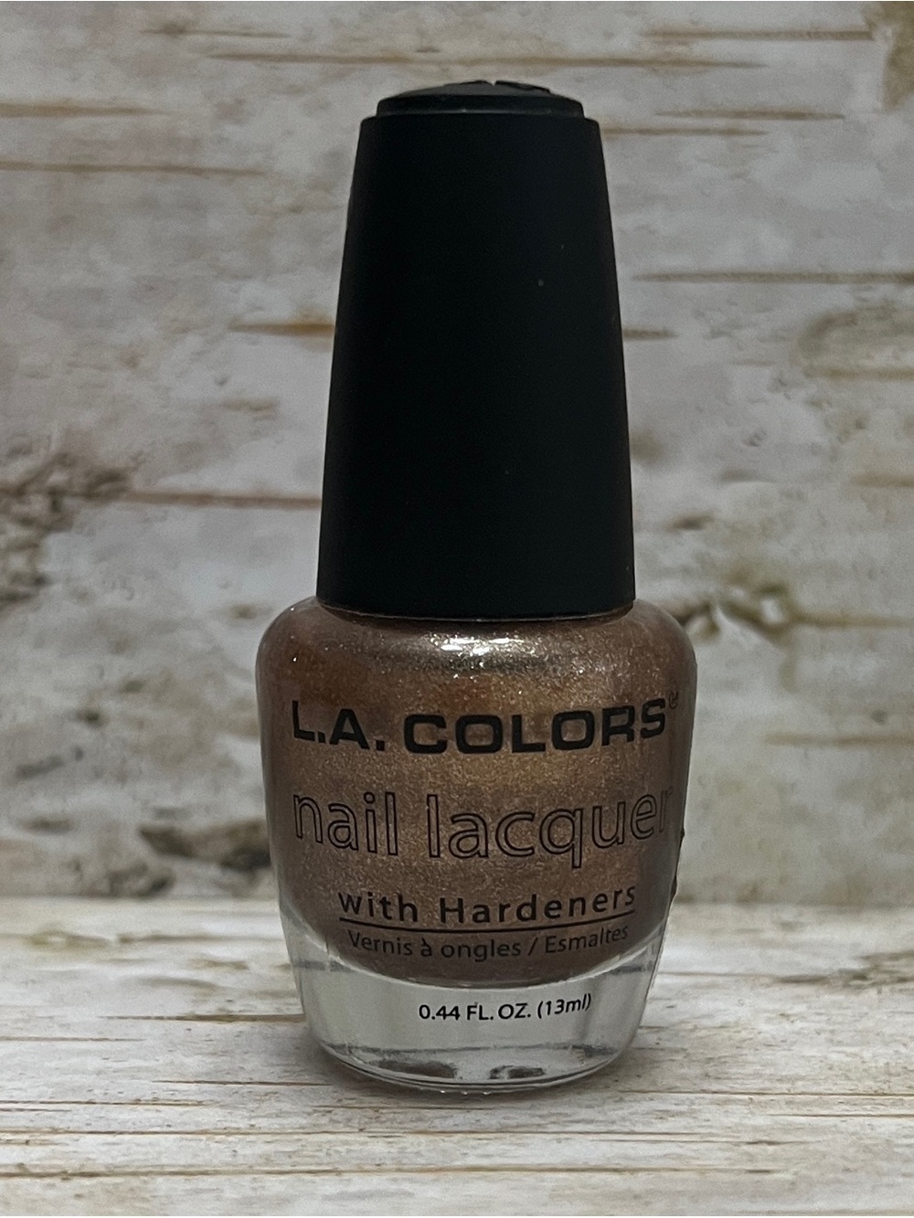 L.A. COLORS Nail Lacquer With Hardeners Nail Polish Discontinued NP375 TOPAZ